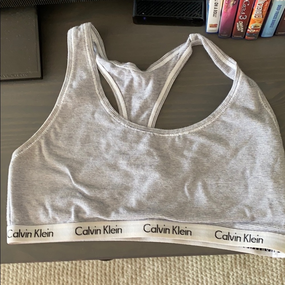 calvin klein sports bra